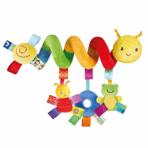 2021 Baby Toys Cute Activity Musical Spiral Crib Stroller Car Seat Travel Hanging Animals Toys Baby Boys Girls Rattles Bed Bell
