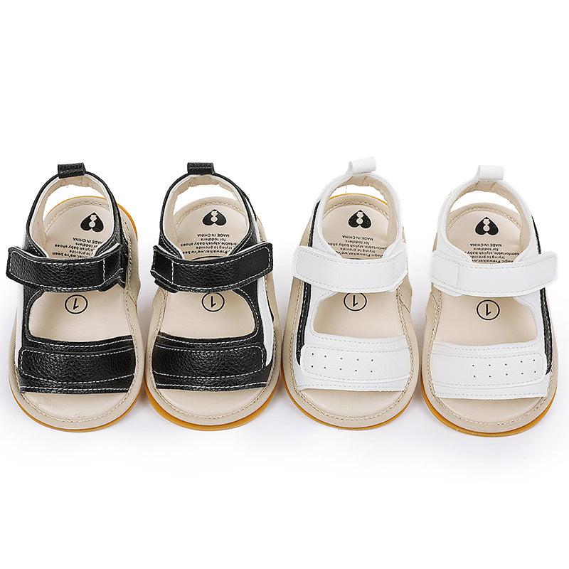 0-3-6-9-12 Months Summer Boy Baby Sandals Indoor Rubber Sole Baby Shoes