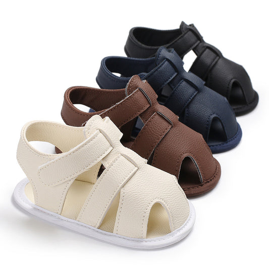 Baby Shoes Summer Baby Boy 0-1 Years Old Solid Color Sandals Toddler Shoes